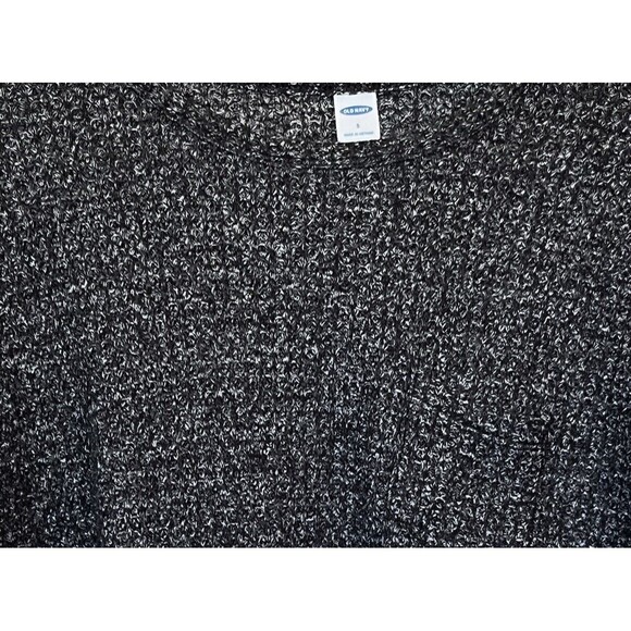 OLD NAVY Loose Cropped Sweater Womens Sz Small Rib-Knit Soft Sweater - Picture 5 of 5